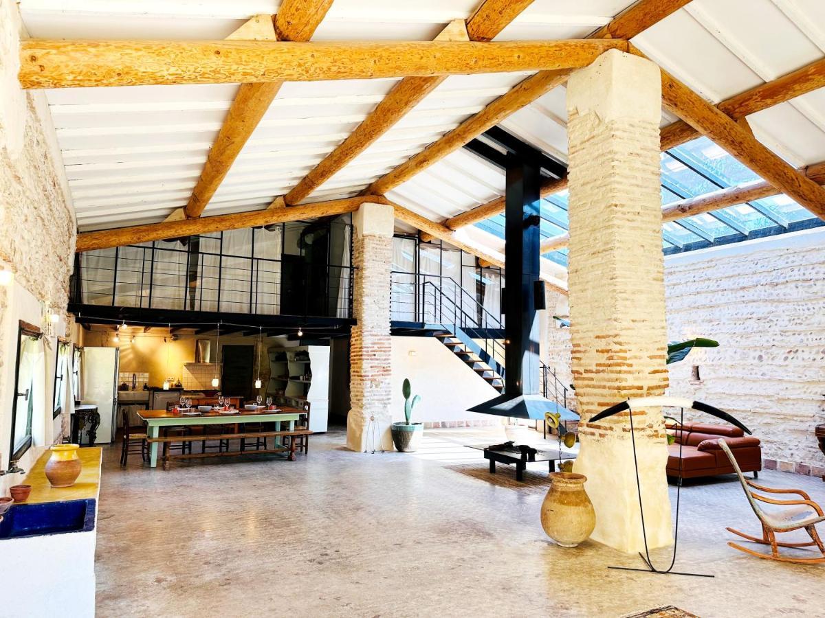 Magnifique Loft - Piscine - Tennis - Babyfoot Nîmes Exterior photo