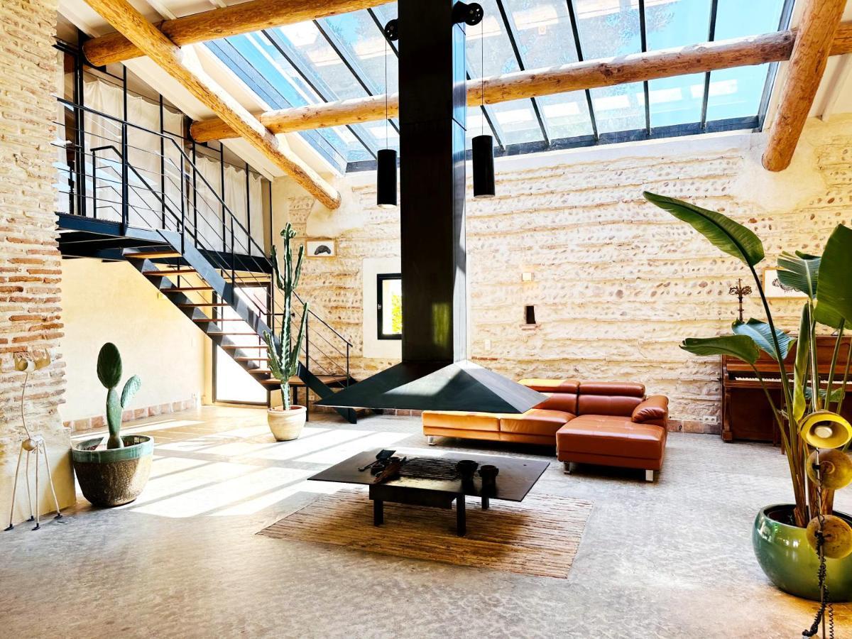 Magnifique Loft - Piscine - Tennis - Babyfoot Nîmes Exterior photo