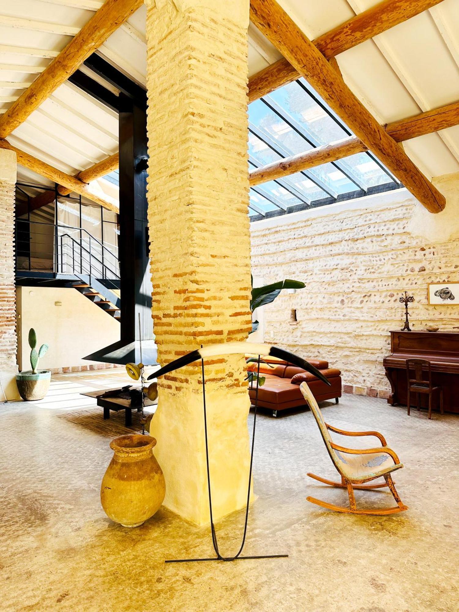 Magnifique Loft - Piscine - Tennis - Babyfoot Nîmes Exterior photo