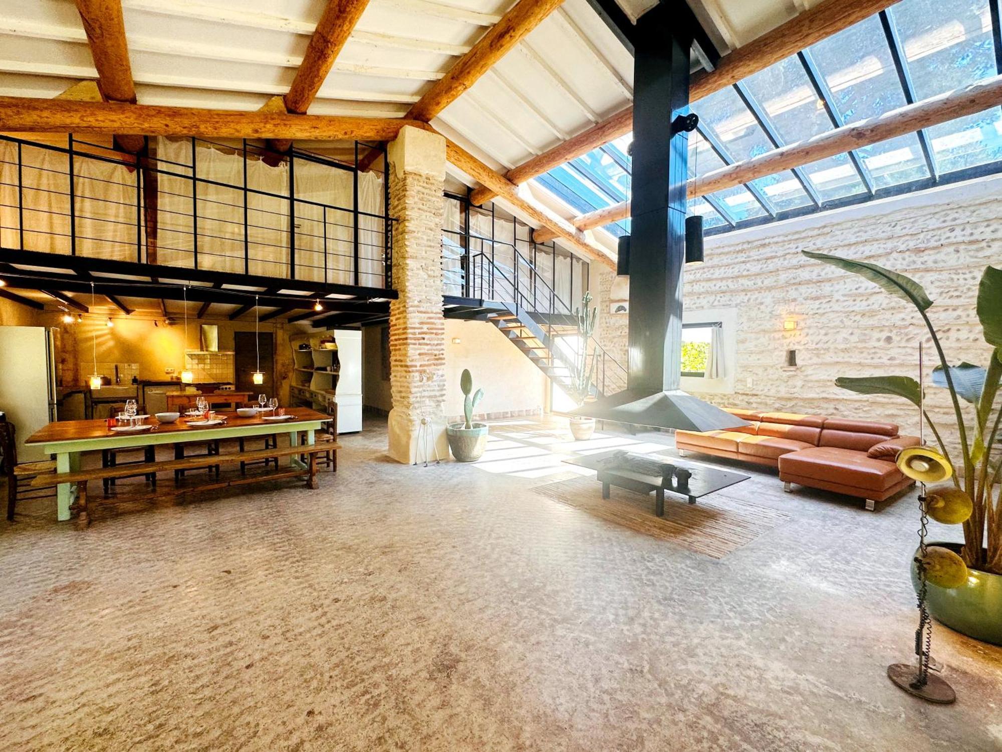 Magnifique Loft - Piscine - Tennis - Babyfoot Nîmes Exterior photo